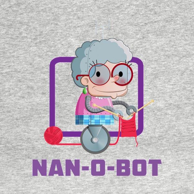 Nan-o-Bot by Nik Afia designs